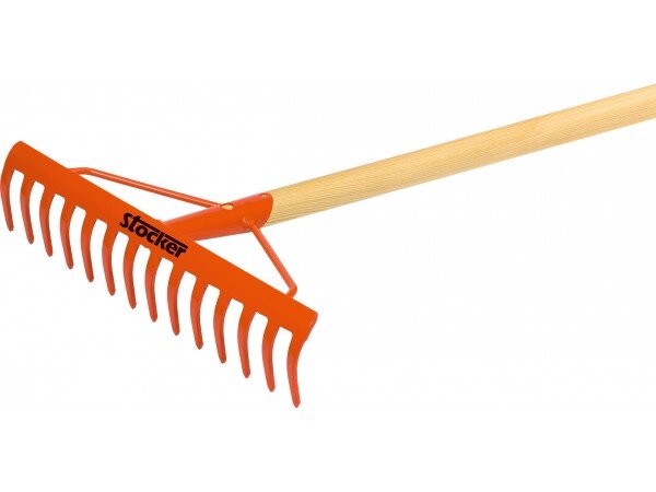 Grebla cu 14 dinti, 35 cm, cu coada