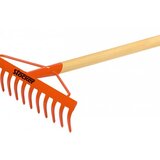 Grebla cu 14 dinti, 35 cm, cu coada